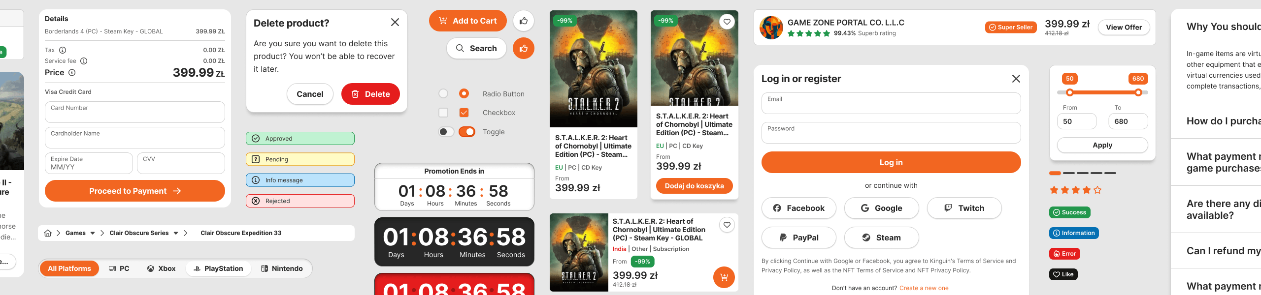 Kinguin - Design System